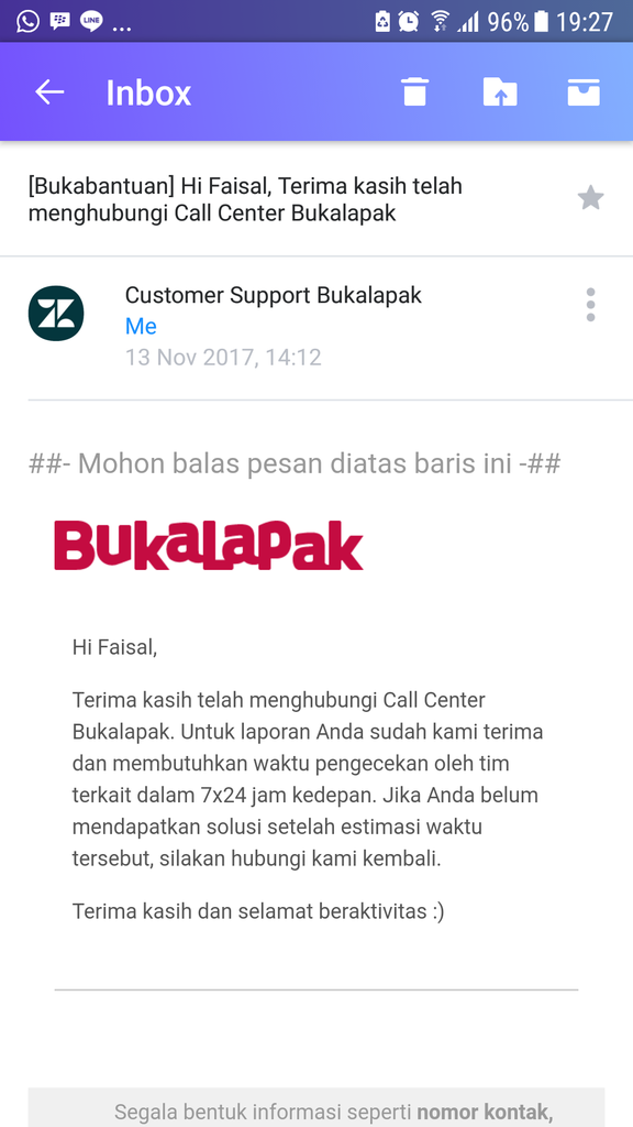 BukaLapak mengecewakan