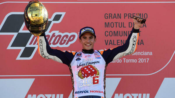 Marc Marquez Juara Dunia MotoGP 2017