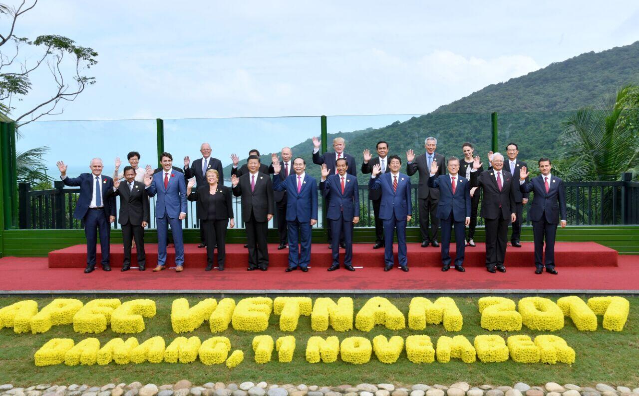 &#91;FOTO&#93; Kunjungan Presiden Jokowi Pada Pertemuan ke-25 Pemimpin Ekonomi APEC 2017