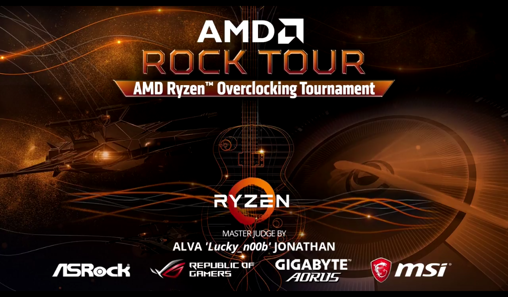 AMD ROCK TOUR 2017 Overclocking Online Turnamen | KASKUS