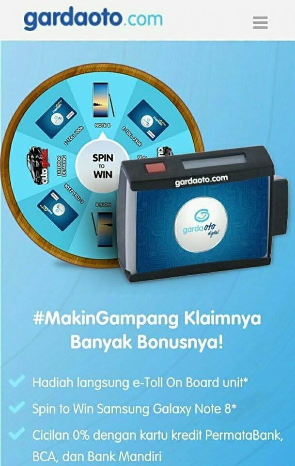 Klaim Asuransi Mobil dengan Garda Oto Digital Jadi #MakinGampang