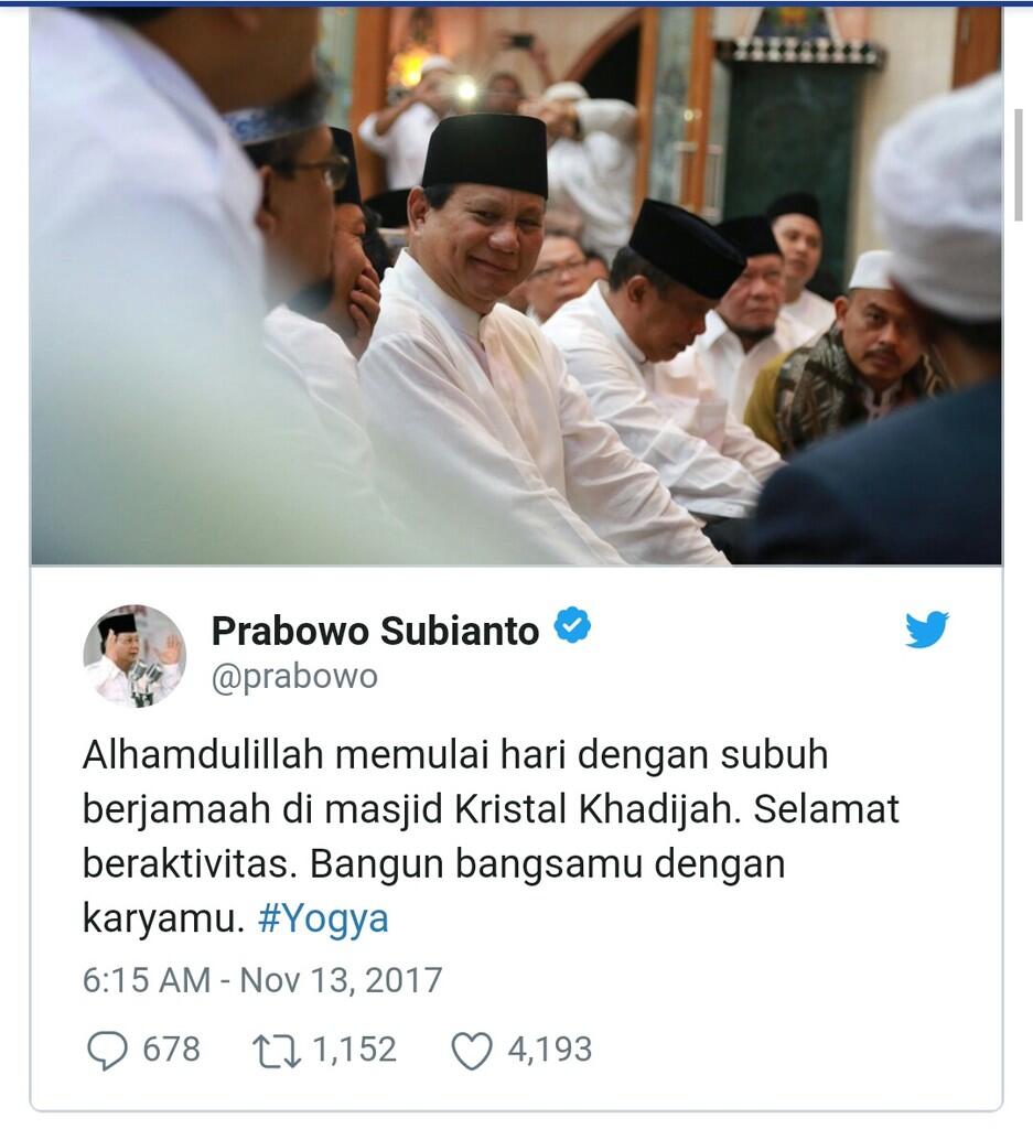 Prabowo Turun Gunung, Efeknya Sedahsyat Apa?