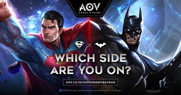 &#91;Breaking News&#93; Superman Resmi Hadir di Garena AOV dengan Enam Jenis Skill Berbeda