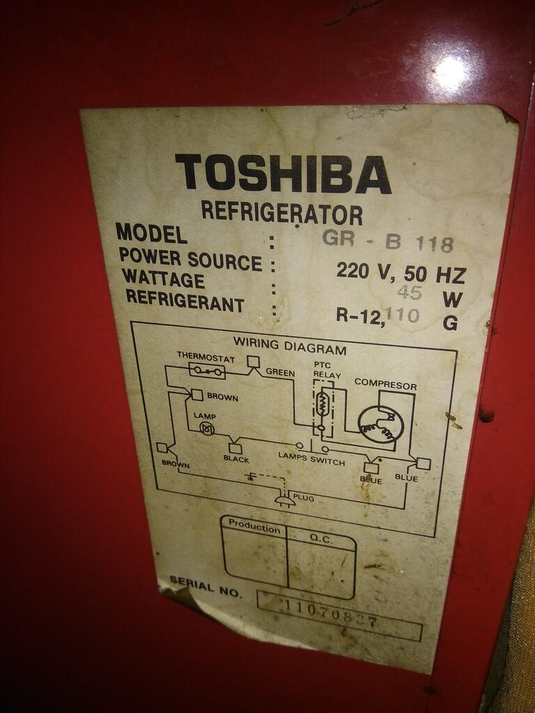 &#91;ERC_HA&#93; TOSHIBA SDC kulkas 100 tahun
