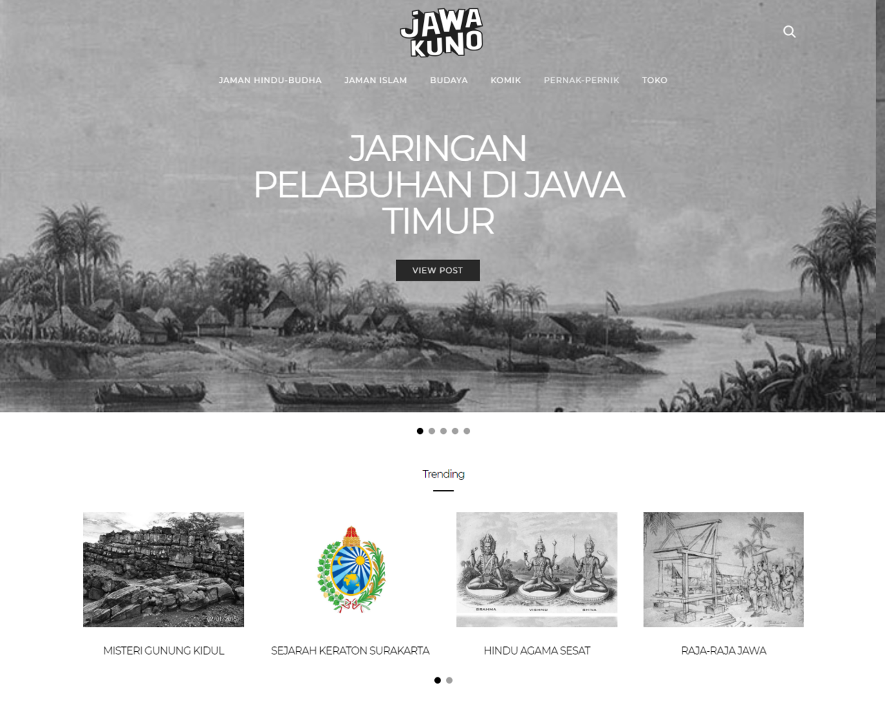 Pengen belajar sejarah? Cek website website ini
