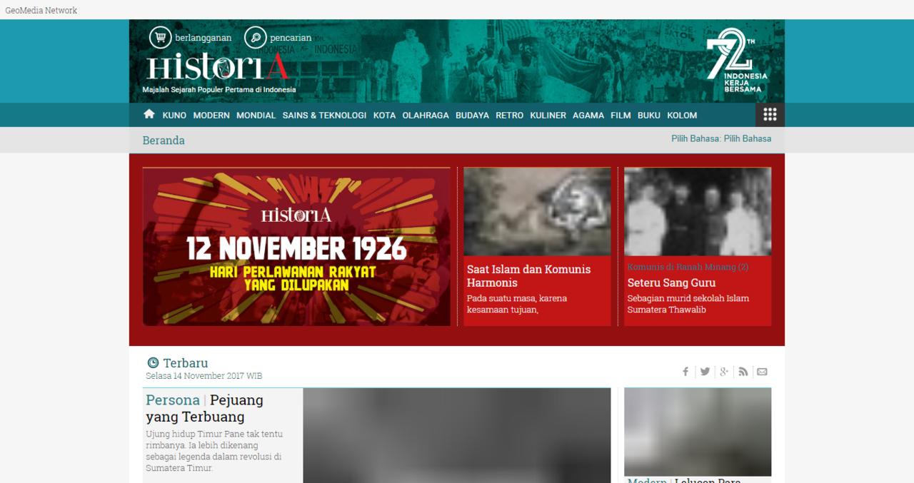 Pengen belajar sejarah? Cek website website ini