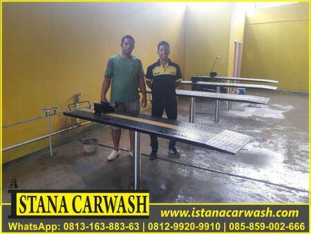 jasa pemasangan peralatan cuci motor dan mobil dengan hidrolik dan snowwash
