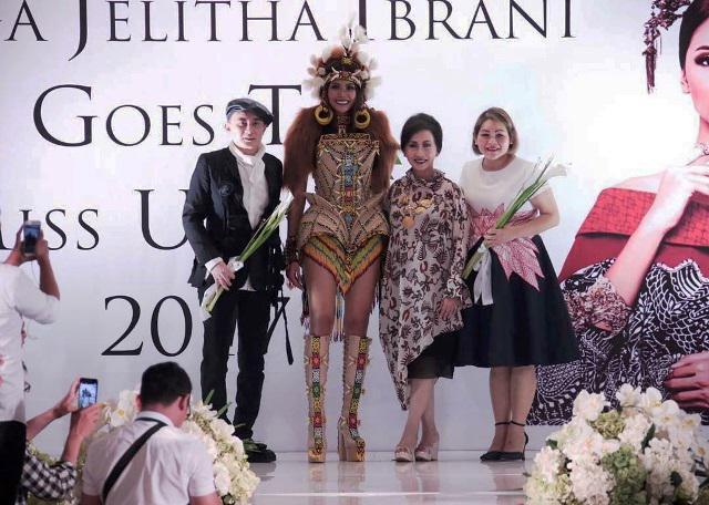 Kostum Warrior of Orang Utan Siap Bersaing di Miss Universe 2017