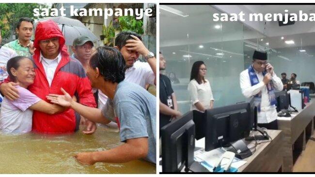 Wagub Sandiaga Minta Warga Melapor Jika Pejabat Pemprov Tidak Sigap Atasi Banjir