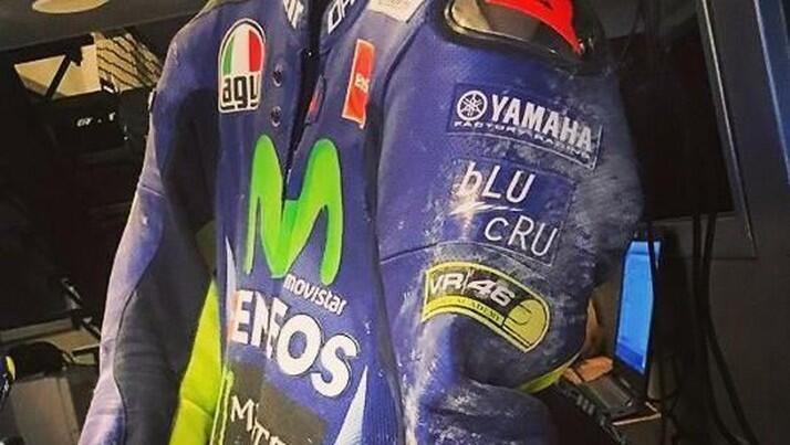 Hancur Berantakan, Begini Kondisi Motor Rossi Usai Crash di Valencia