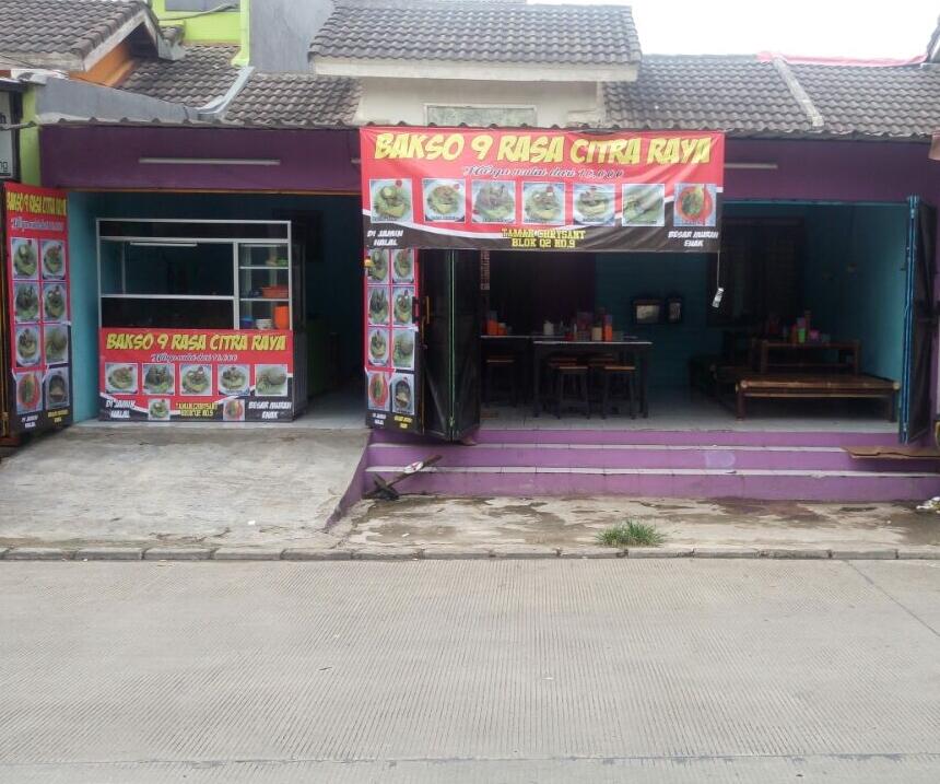 Baru buka.Bakso 9 Rasa Citra Raya