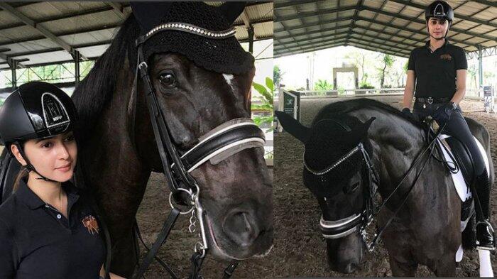 Saat Hamil Tua Begini Nabila Syakieb Tetap Berkuda?