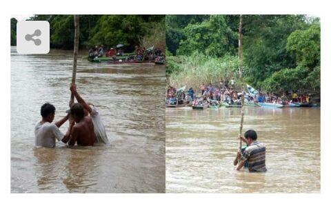 Ngerinya Bedolob, Pengadilan Sakral ala Suku Dayak 