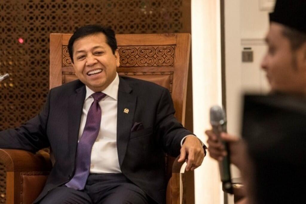 Kecelakaan, Novanto Diperban di Kepala