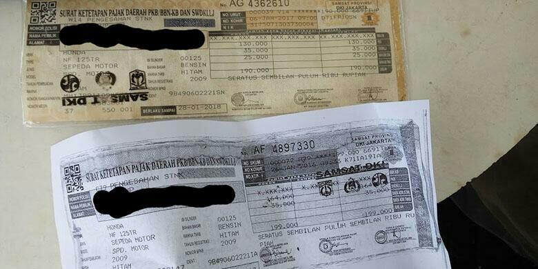 Cara Blokir Pajak Kendaraan yang Sudah Dijual