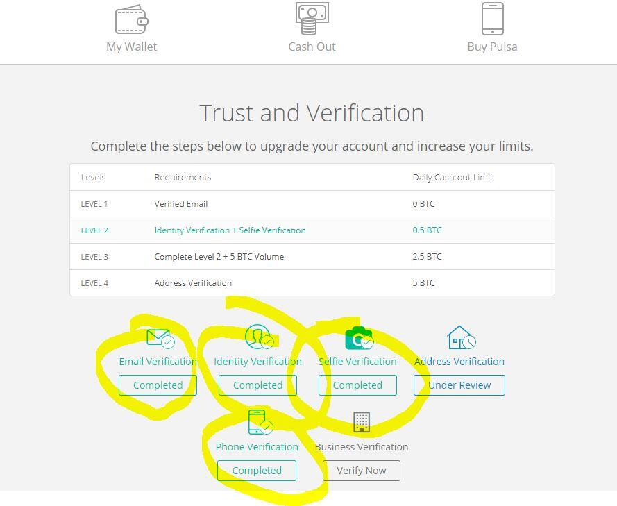 Registrasi &amp; Verifikasi di Web ini. Bisa Dapat Bitcoin untuk di tukar dengan PULSA