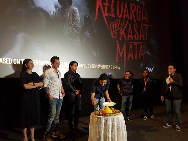 Serunya Nobar Gala Premiere Film Keluarga Tak Kasat Mata Gan!