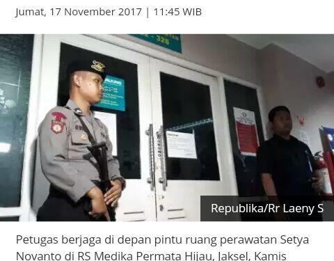 RS Medika Permata Hijau Bantah Setnov Booking Satu Lantai