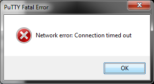 Nggak bisa konek ke VPS via PuTTY