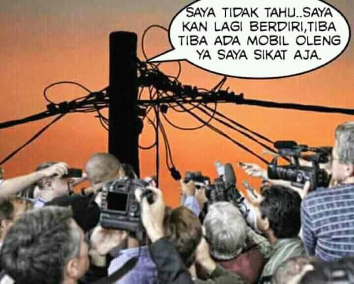 Logika Salahin Tiang Listrik Netizen untuk Wakil Rakyat Itu