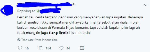 Logika Salahin Tiang Listrik Netizen untuk Wakil Rakyat Itu