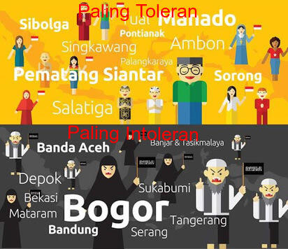 Ini 10 Kota Toleran di Indonesia 2017