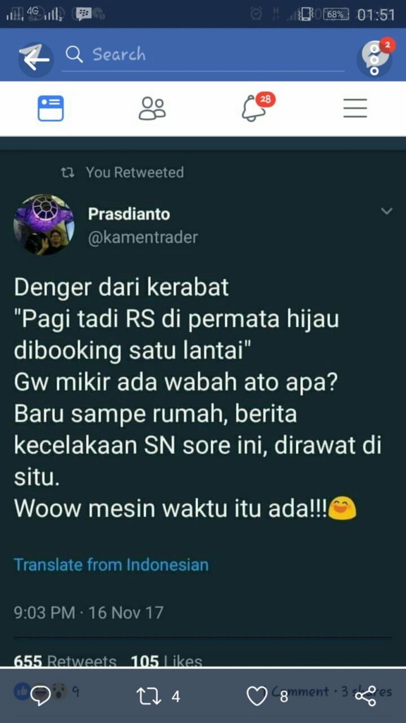 Sedih Gan!!! Ini Logika Kecelakaan Papa Setnov, Gimana Menurut Agan???