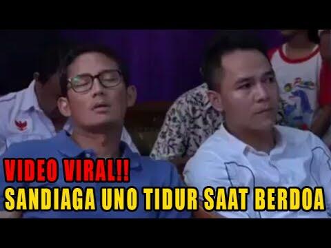 Sandiaga Tepis Video Viral Dirinya Tidur Saat Rapat