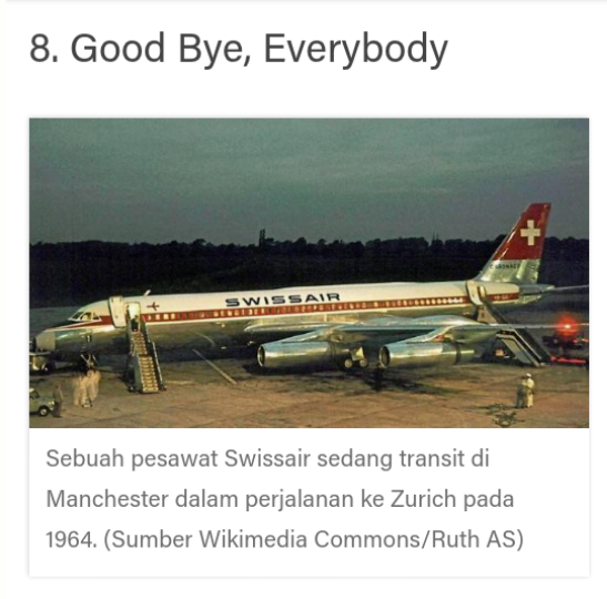 Merinding...Ini Kata-Kata Terakhir 8 Pilot Sebelum Pesawat Jatuh