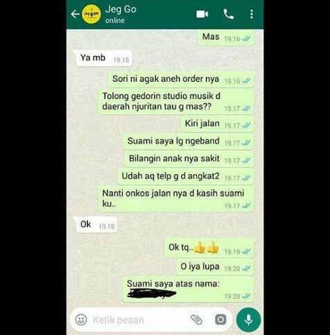 Deretan Driver Ojek Online Yang Terima Order Unik &amp; Aneh, Kocak!