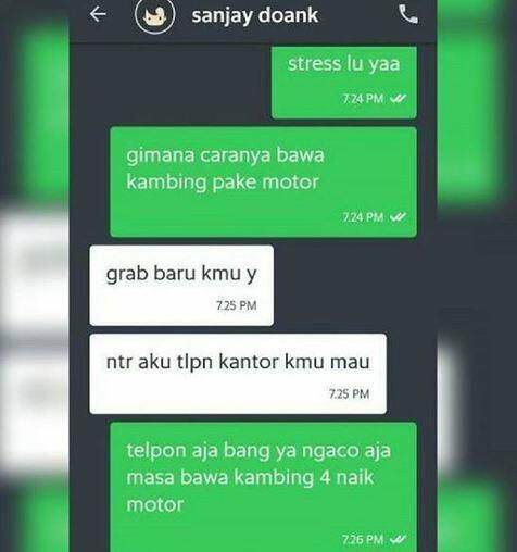 Deretan Driver Ojek Online Yang Terima Order Unik &amp; Aneh, Kocak!