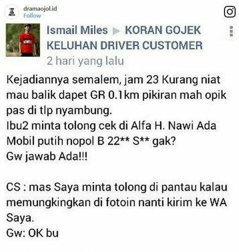 Deretan Driver Ojek Online Yang Terima Order Unik &amp; Aneh, Kocak!