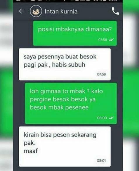 Deretan Driver Ojek Online Yang Terima Order Unik &amp; Aneh, Kocak!