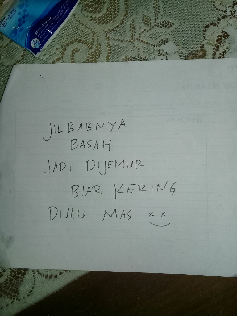 terkuak tulisan di kertas rina nose lepas hijab ke dedy corbuzier