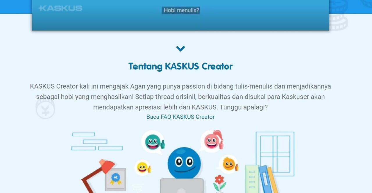 TANYA SEPUTAR MASALAH KASKUS CREATOR