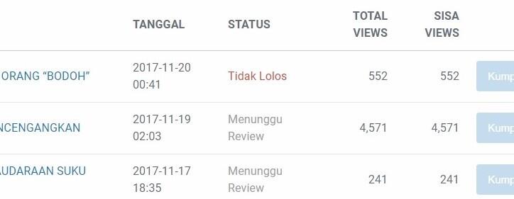 TANYA SEPUTAR MASALAH KASKUS CREATOR