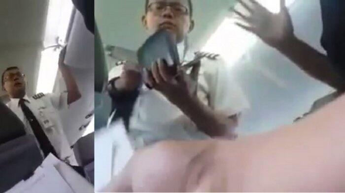 Video Pilot Garuda Berkata Rasis Saat Petugas Memeriksa Kabin.