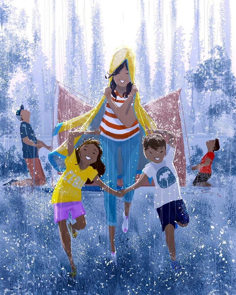 MBLO!! 15 Ilustrasi Manis Ini Gambarkan Bahagianya Punya Keluarga Kecil