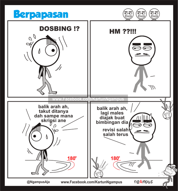 10 Komik Tentang Skripsi Ini Pasti Kamu Banget, kan Mahasiswa Akhir?