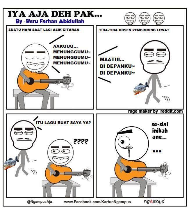 10 Komik Tentang Skripsi Ini Pasti Kamu Banget, kan Mahasiswa Akhir?