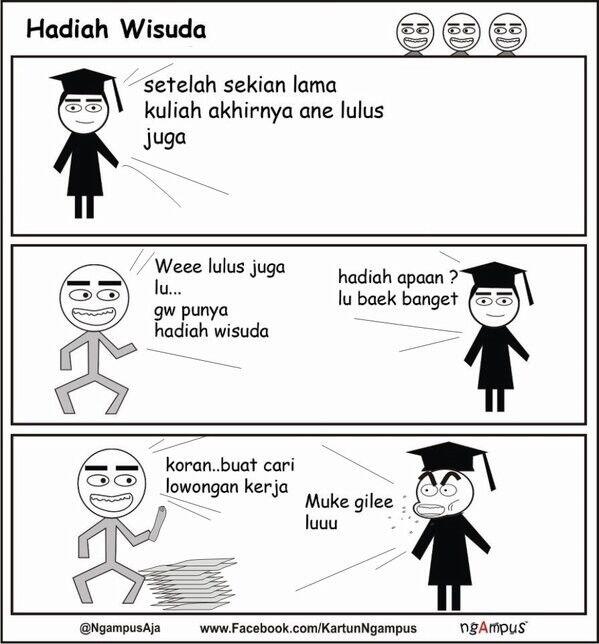 10 Komik Tentang Skripsi Ini Pasti Kamu Banget, kan Mahasiswa Akhir?