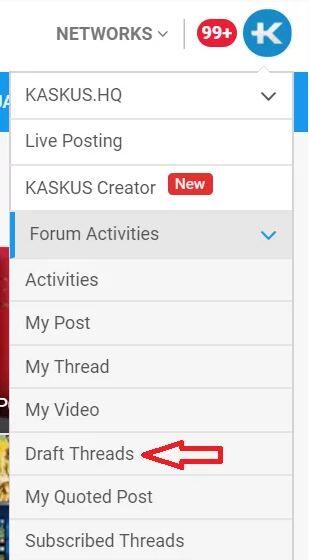 KASKUS Plus Dapet Bonus Lebih di Fitur Baru: Draft Thread & Save Page!
