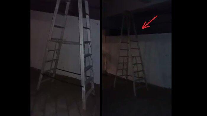 Serem! Video Viral Tangga Berjalan Sendiri Bikin Heboh