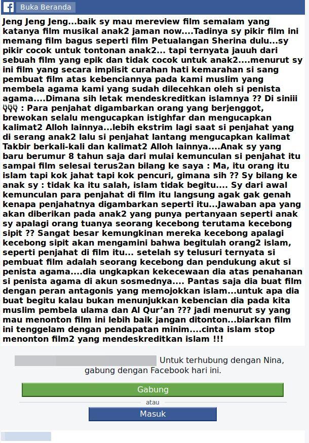 Film 'Naura & Genk Juara' Dituding Lecehkan Islam