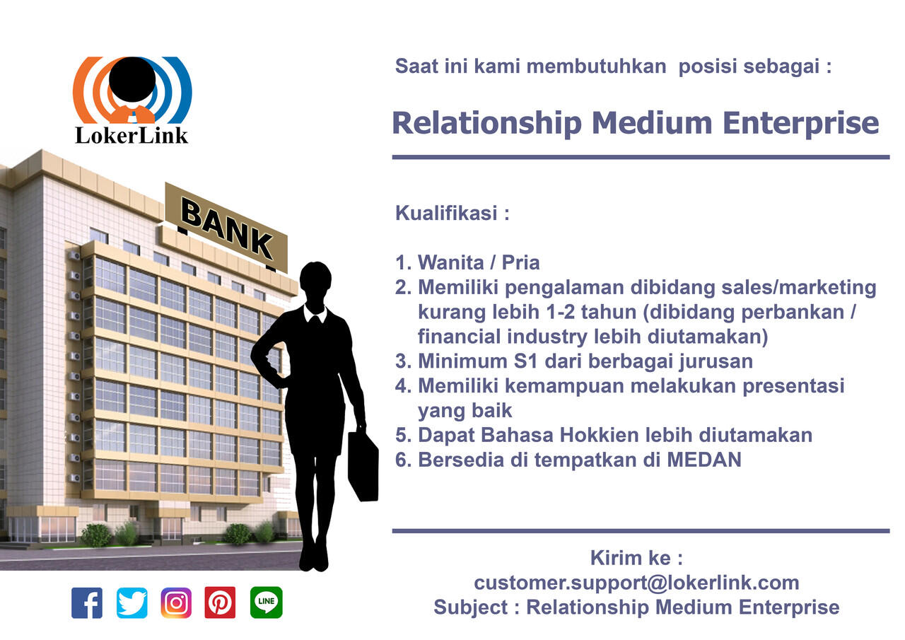 Relationship Medium Entreprise (LoKer Medan)