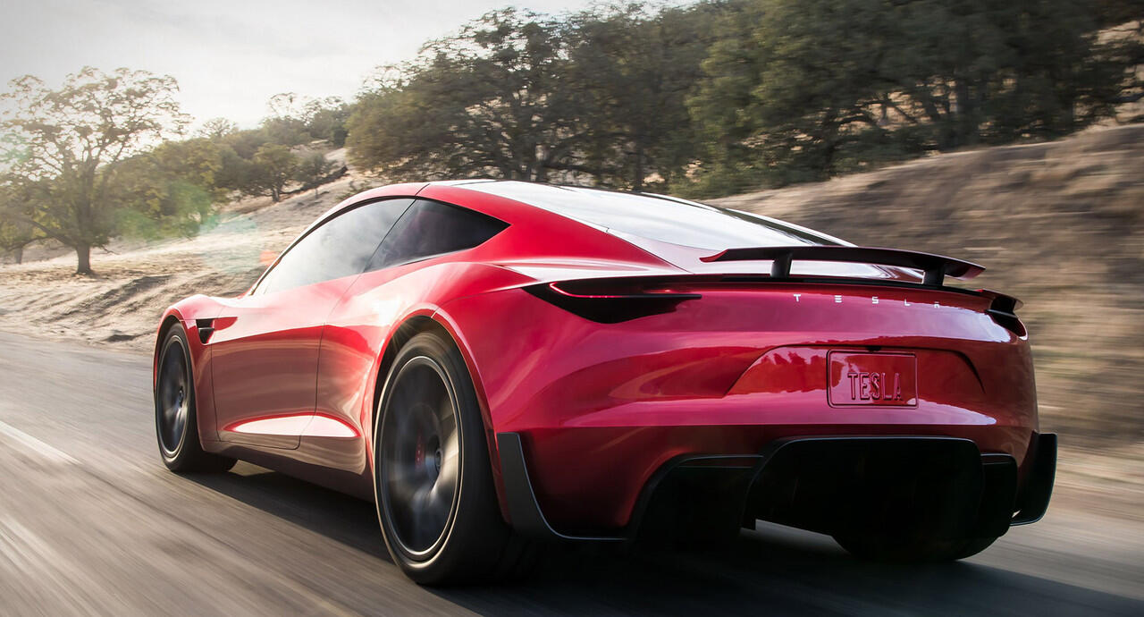 Tesla Roadster Supercar dengan Empat Kursi Tercepat di Dunia