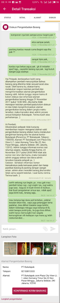Aturan Bukalapak ??