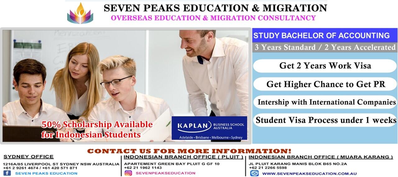 Kaplan Business School menyediakan program bisnis & akuntansi untuk mahasiswa lokal