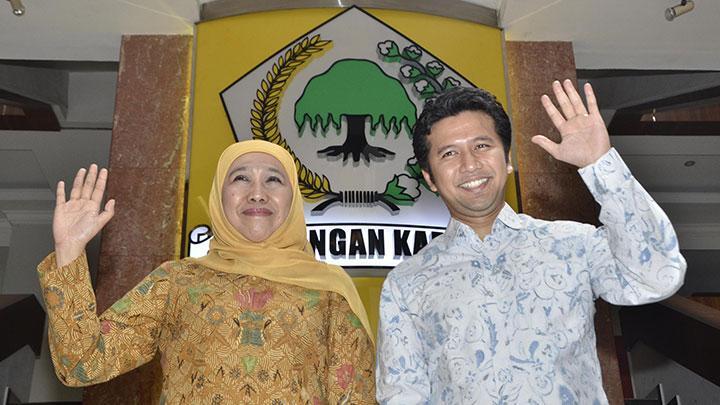 Dampingi Khofifah, Emil Dardak Akan Dipecat PDIP