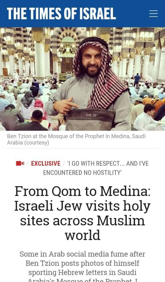 FAKTA SEJARAH: Arab Saudi Mendorong Kembalinya Yahudi ke Israel